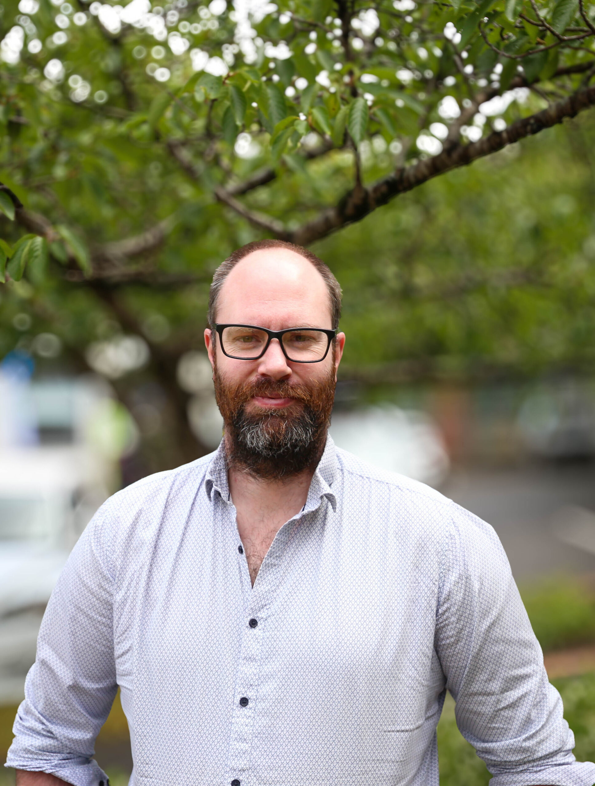 Portrait photo of Hamish Tucker