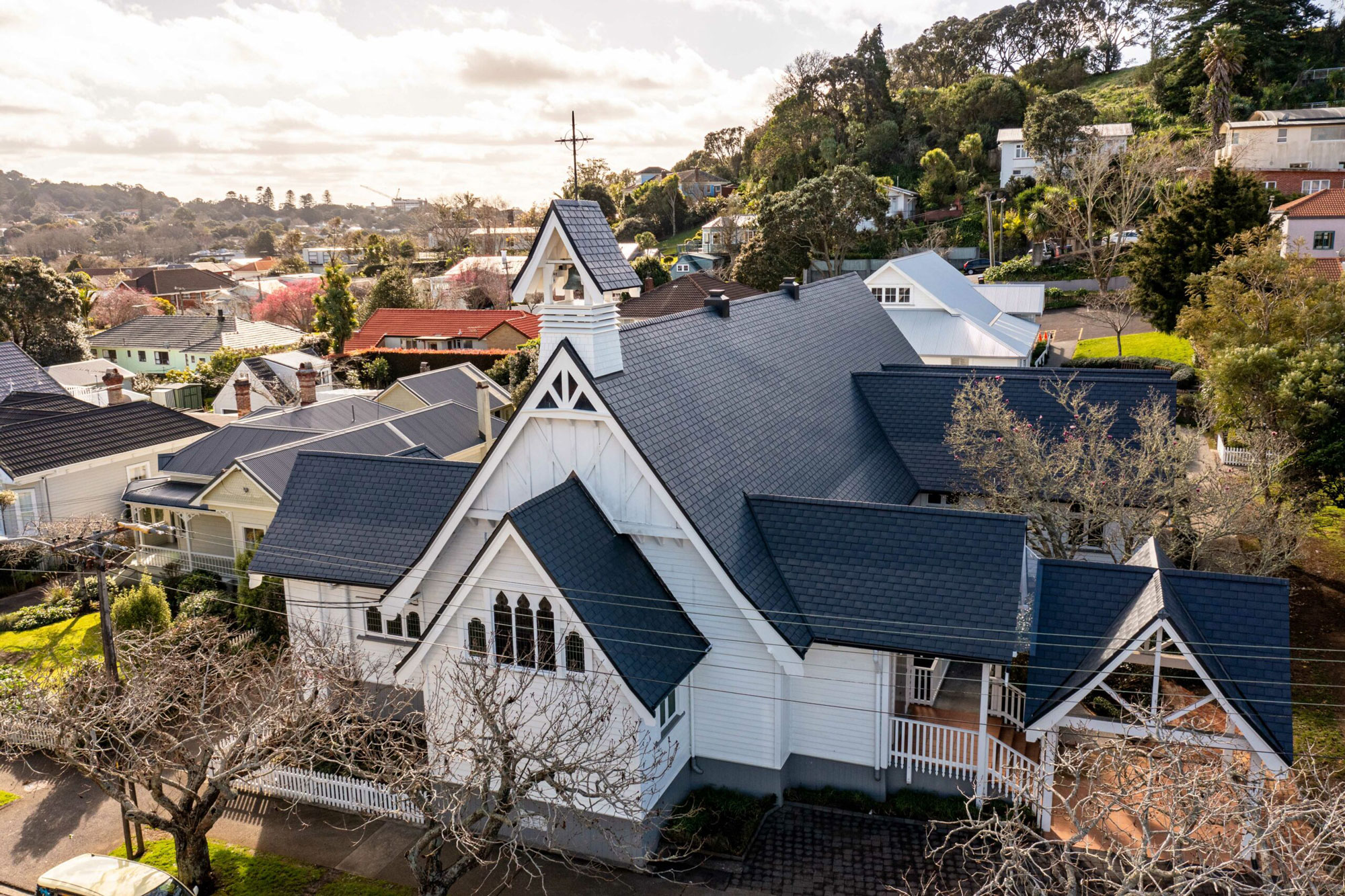 Photo of St George’s Anglican Church designed by BSM Group Architects